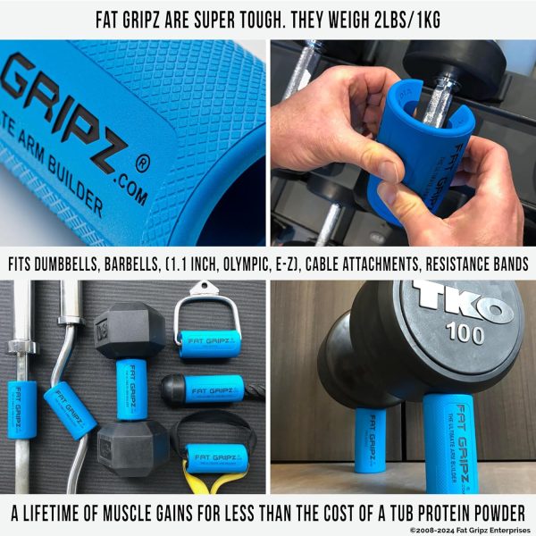 Fat Gripz Pro - The Simple Proven Way to Get Big Biceps & Forearms Fast - - Image 2