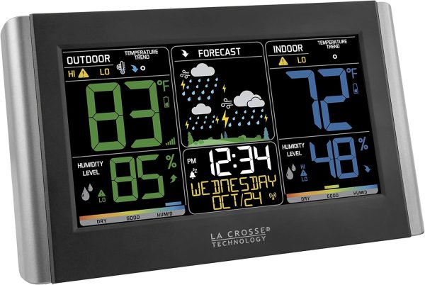 La Crosse Technology Weather Station with Customizable Alerts, Weather - Image 2
