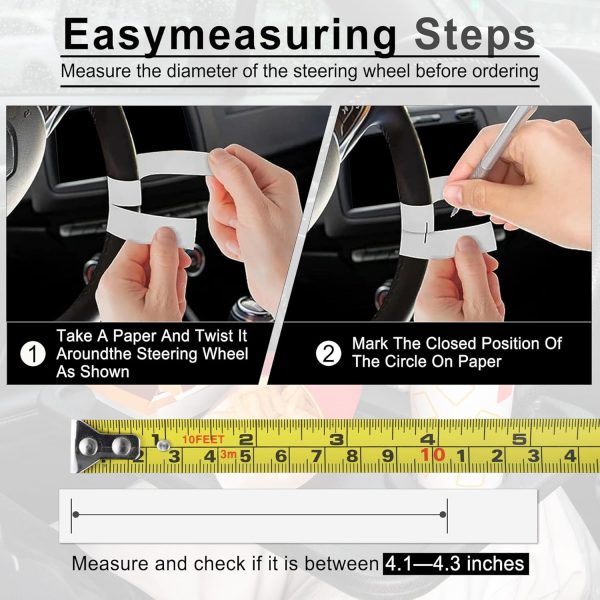 JUSTTOP Car Steering Wheel Desk for Laptop,Multipurpose Travel Car - Image 3