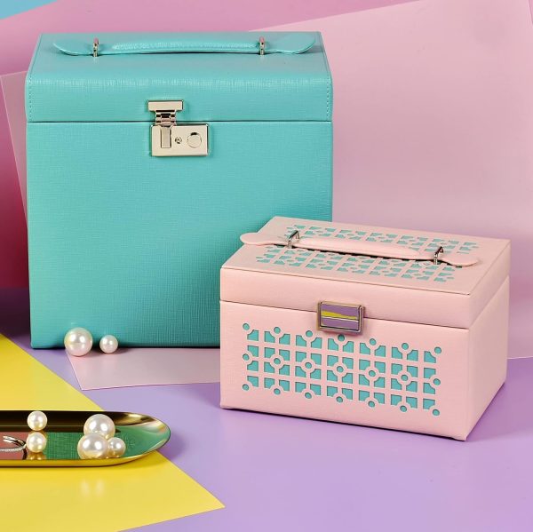 Jewelry Box Luxurious Accessory Case Accessory Storage Accessory Box with - Image 7