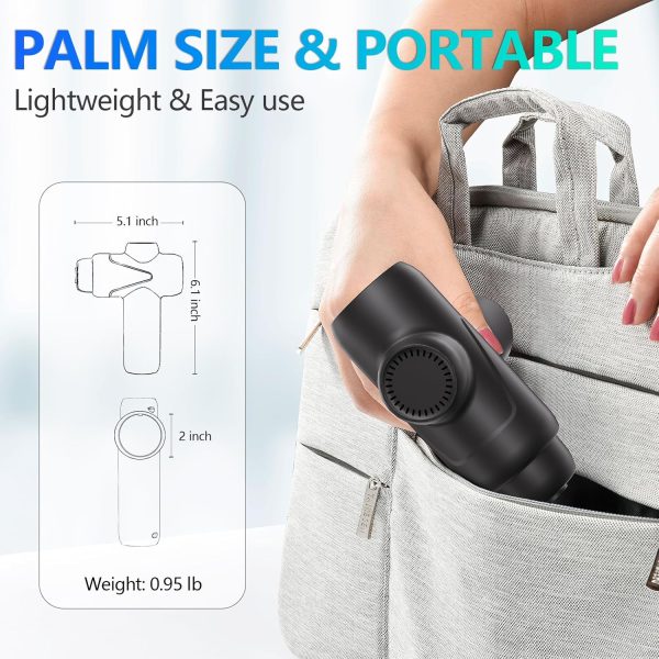 Mini Massage Gun - Massage Gun Deep Tissue, Percussion Muscle Massager Gun - Image 7