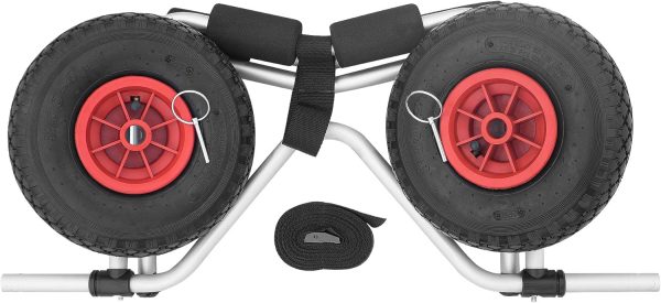 RAD Sportz Kayak Trolley Kayak Cart with Pneumatic Tires 150 LB Capacity - Image 6