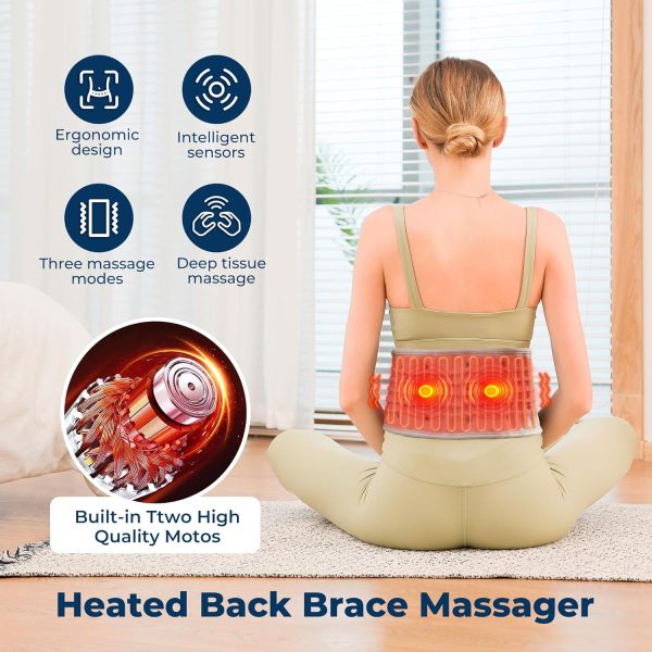 Decompression Back Support Belt for Lower Back Pain Relief, Spinal Air - Image 2
