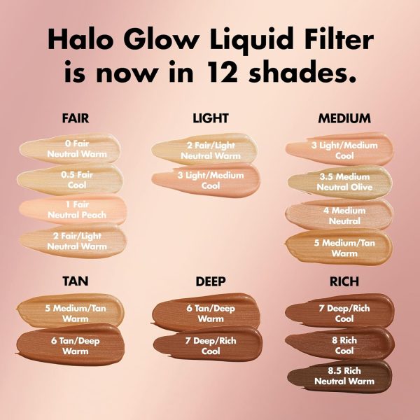 e.l.f. Halo Glow Liquid Filter, Complexion Booster For A Glowing, - Image 7