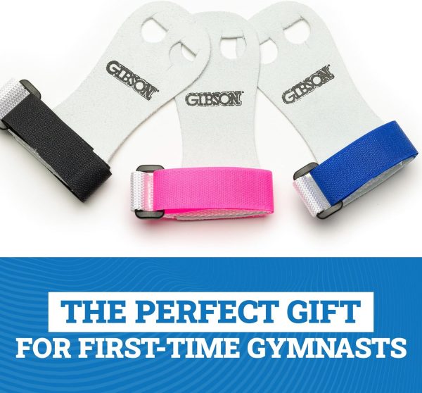 Gibson Rainbow Gymnastics Grips for Beginner, Unisex Durable Leather Grip - Image 9
