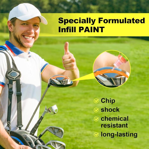 Golf Club Paint, Fill, Lettering, Customize & Renovate Your Clubs | Durable - Image 6