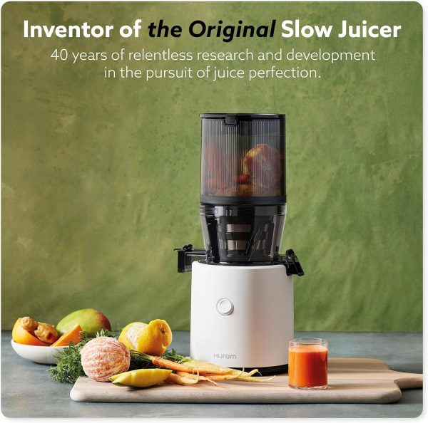 Hurom H320 Slow Juicer | Ultra Low Pulp | Hands-Free | Hopper Fits Whole - Image 2