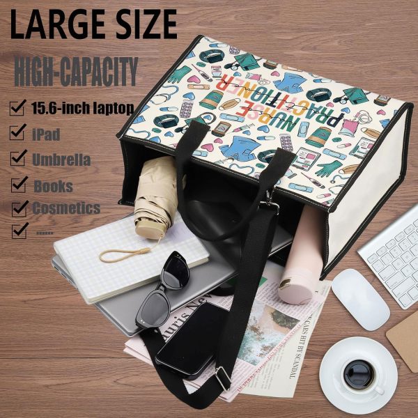WZMPA Nurse Practitioner Cosmetic Bag Medical NP Gift Nurse Practitioner - Image 6