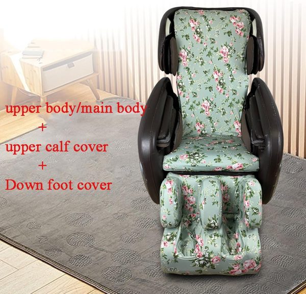 Full Body Shiatsu Massage Chair Cover, Washable Stretch Fabric Zero Gravity - Image 2