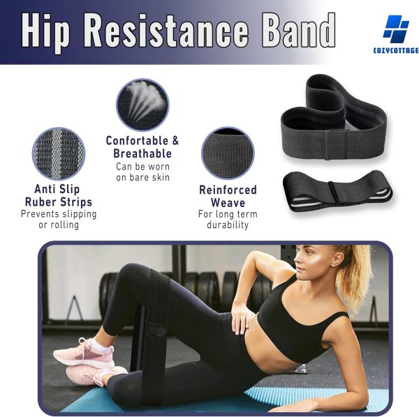 Barbell Pad Set for Hip Thrust, Squats & Weightlifting – 9Pcs Gym Set with - Image 7