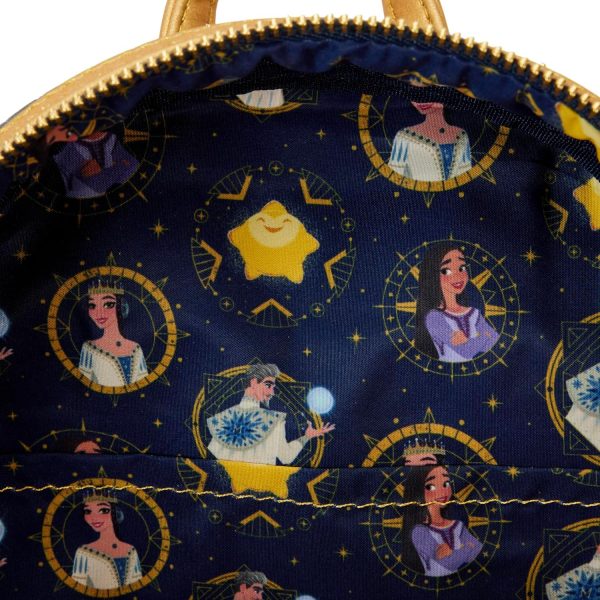 Loungefly Disney Wish Velvet Mini-Backpack, Amazon Exclusive - Image 5