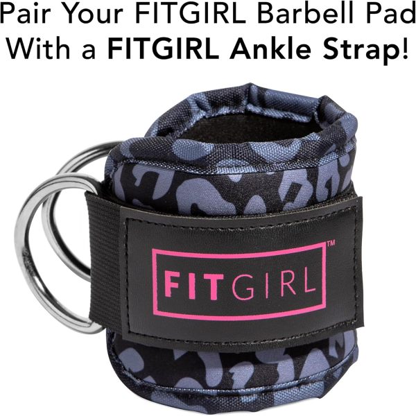 FITGIRL - Squat Pad and Hip Thrust Pad for Leg Day, Barbell Pad Stays in - Image 6