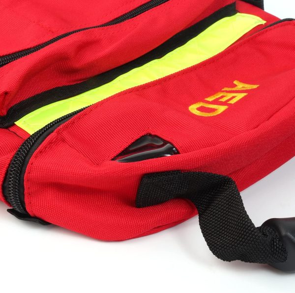 First Aid Bag AED Medical Bag 1st Aid Bag Empty Rescue Defibrillator Bag - Image 5
