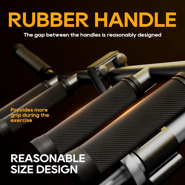 Multi-Grip T Bar Row Handle Landmine Attachment with Rubber Grip, fits 1" & - Image 3