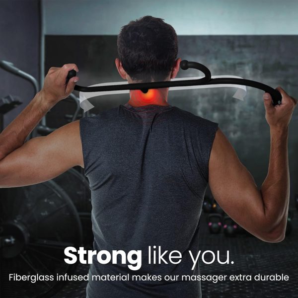 LiBa Back and Neck Massager - Trigger Point Massage Tools for Pain Relief - Image 4