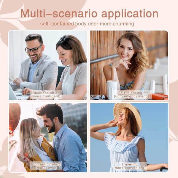 4-in-1 Solid Perfume for Women – Changeable Shape Pheromone-Infused Balm - Image 4