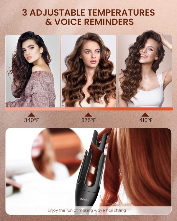 Anti-Scald Automatic Curling Iron, Rotating Curling Iron, Ceramic Curling - Image 6
