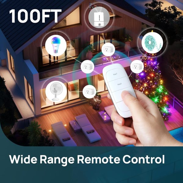 Linkind Matter Smart Plug with Remote, Work with Apple Home, Siri, Alexa, - Image 5