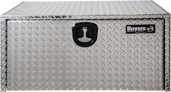 Buyers Products 1705160 Diamond Tread Aluminum Underbody Truck Tool Box - Image 3