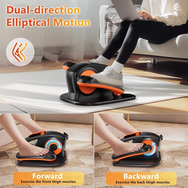 Under Desk Elliptical Machine, Ellipse Leg Exerciser for Seniors with 15 - Image 5