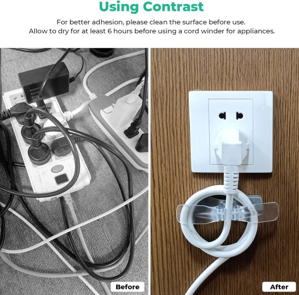 Cord Organizer for Kitchen Appliances|Upgraded Cord Wrapper Holder Cable - Image 4