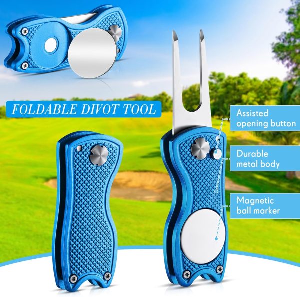 9 Pcs Golf Accessories Kit for Golf Bags Include Golf Towel Golf Club Brush - Image 6