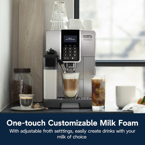 De'Longhi Dinamica LatteCrema Espresso Machine with Automatic Milk Frother - Image 4