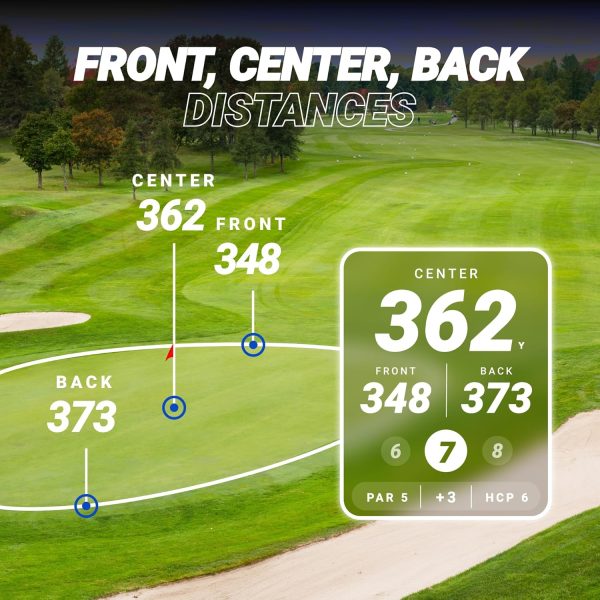 Blue Tees Golf Player+ GPS Speaker with Touch Screen Display, 10+ Hours - Image 4