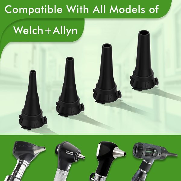 OTICA Reusable Diagnostic Otoscope Specula 2.5mm, 3mm, 4mm, 5mm Compatible - Image 3