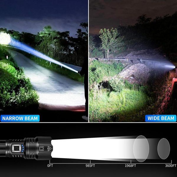 Rechargeable Flashlights High Lumens, 990,000 Lumen Super Bright Led - Image 6