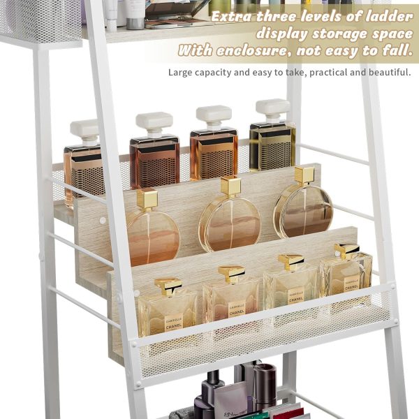 Makeup Organizer, 3 Tier Floor Large Makeup Organizer for Vanity Bathroom - Image 2