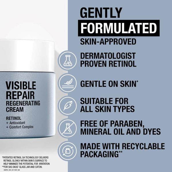 Neutrogena Retinol Face Moisturizer, Rapid Wrinkle Repair, Daily Anti-Aging - Image 7