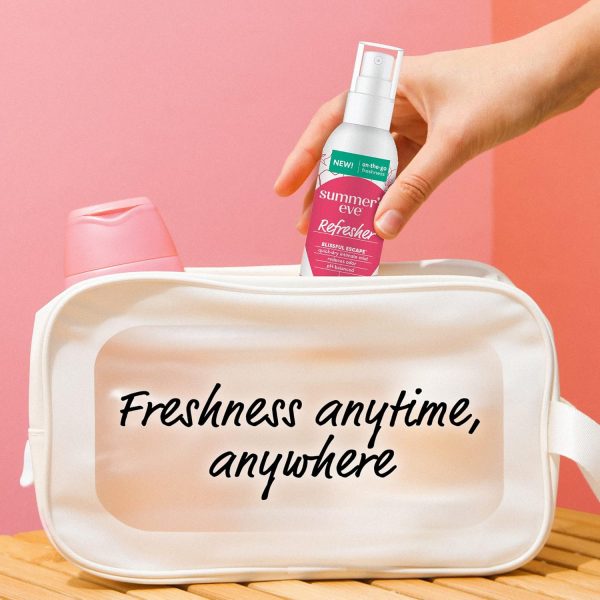 Summer's Eve Refresher Mist, Feminine Spray Reduces Odor, Blissful Escape, - Image 5