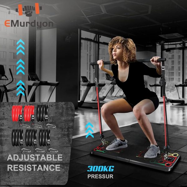 Push Up Board with Sit up Stand. Multifunctional Push Up Board with - Image 6