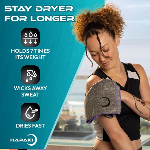 Microfiber Workout Towels for Men & Women (5 Pack), Skin Friendly, - Image 2