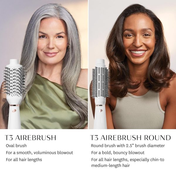T3 AireBrush One-Step Smoothing and Volumizing Hair Dryer Brush, Blow Dryer - Image 5