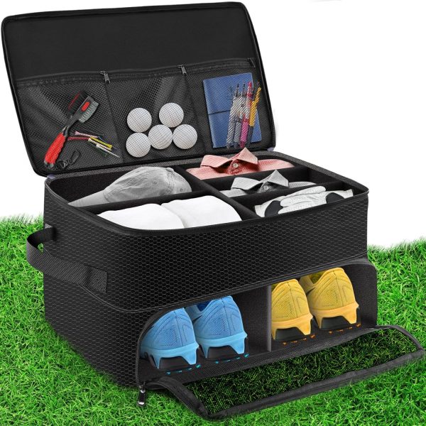Yirilan 2 Layers Golf Trunk Organizer, Golf Accessories, Waterproof and - Image 8