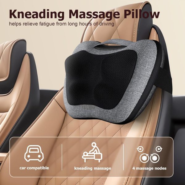 VIKTOR JURGEN Back Massager, Neck Massager with Heat, Massage Pillow Gifts - Image 4