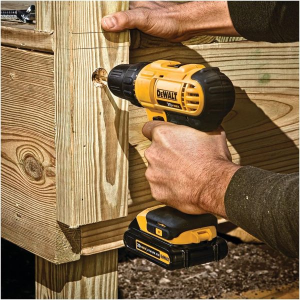 DEWALT 20V MAX Cordless Drill and Impact Driver, Power Tool Combo Kit with - Image 8