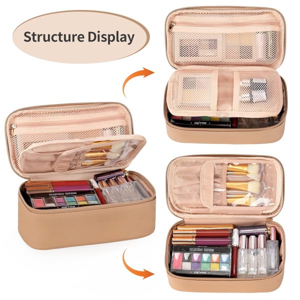 OCHEAL Small Makeup Bag,Portable Cute Travel Makeup Bag Pouch for Women - Image 2