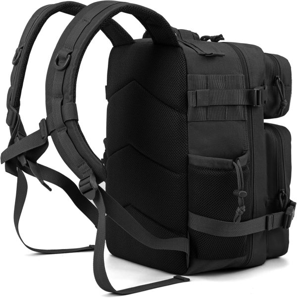 QT&QY 25L/35L/45L Military Tactical Backpack For Men Molle Daypack 3 Day - Image 3