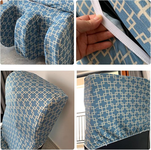 Full Body Shiatsu Massage Chair Cover, Zero Gravity Chair Cover,Washable - Image 3