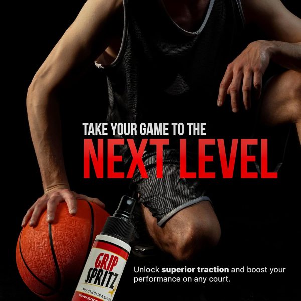 Grip Spritz - Basketball Shoe Grip Spray - Improve Sole Traction & Court - Image 9
