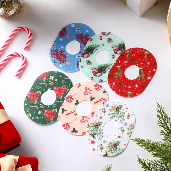Timgle 36 Pcs G7 Christmas Adhesive Patch Compatible with Dexcom G7 - Image 3