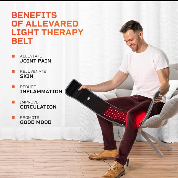 Lifepro Red Light Therapy Belt - Near Infrared Light Therapy & Red Light - Image 5