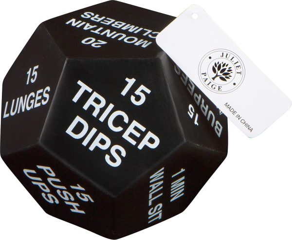 Exercise Dice for Home Fitness, Workouts, WOD, Cardio, HIIT, and Sports - Image 5