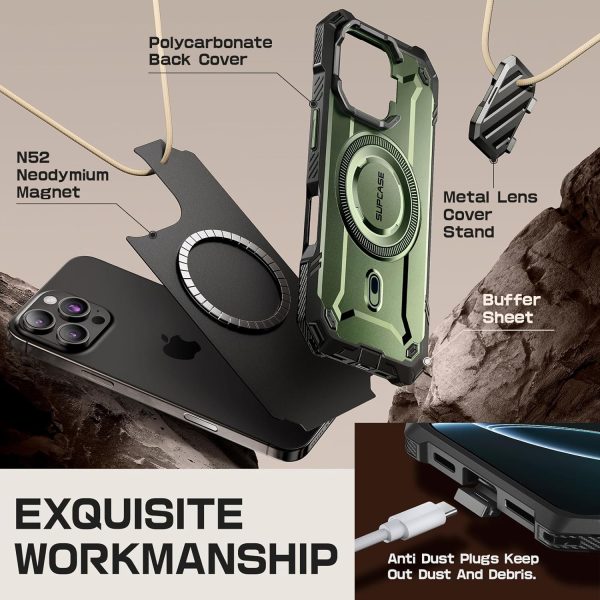 SUPCASE for iPhone 16 Pro Case 6.3'' 2024 with Camera Cover Stand (UBMag - Image 5