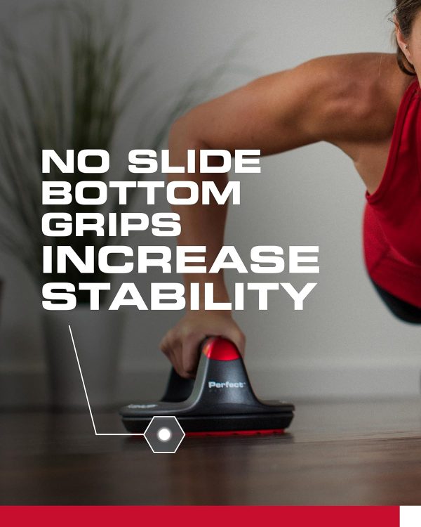 Perfect Pushup Elite - Rotating Handle Design with Steel Ball Bearings for - Image 4