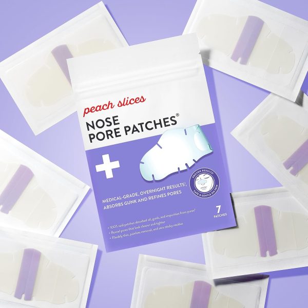Peach Slices | Nose Pore Patches | Medical-Grade Hydrocolloid | Targets - Image 5