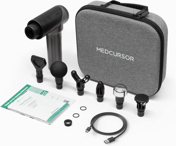 Medcursor Massage Gun, High Intensity Brushless Motor, Handheld Percussion - Image 5